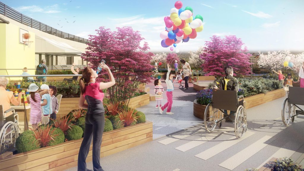 Can a well designed hospital garden improve the patient experience?