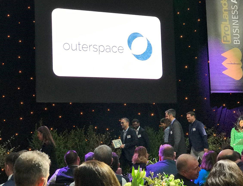 Outerspace Wins Award