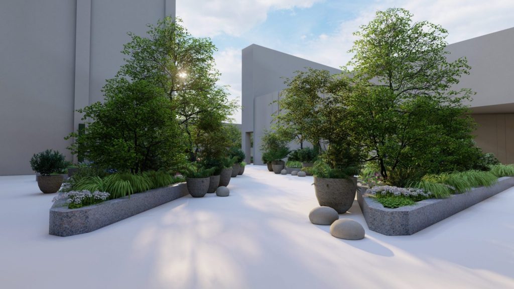 Transforming office courtyards with Landscape Architecture
